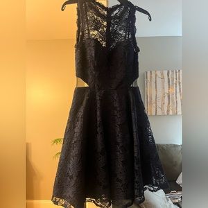 Navy winter formal dress